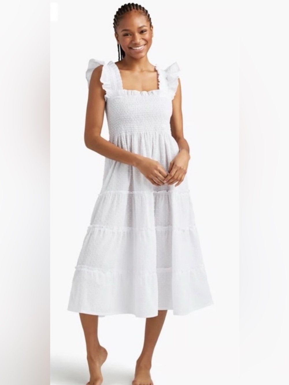 Hill House The Ellie Swiss Dot Dress